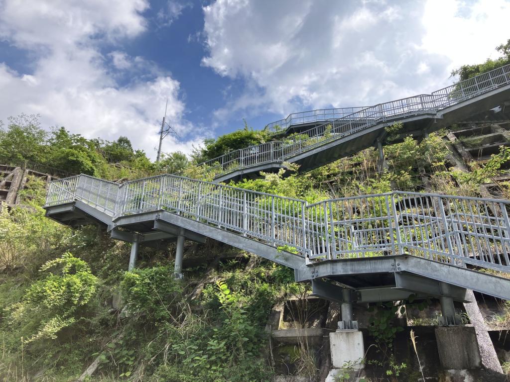 太田川ダム　階段